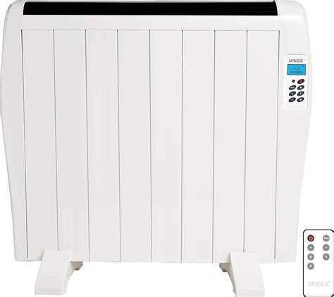 Mylek Premium Aluminium Electric Panel Heater With Timer Thermostat