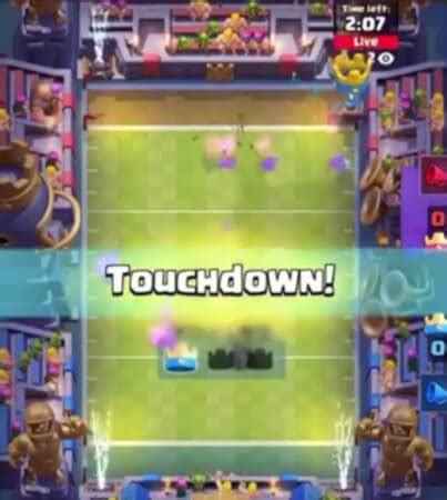 Esclusivo Leaks Screenshot Della Nuova Modalit Touchdown Di Clash Royale