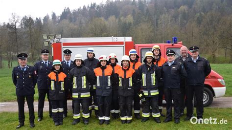 Löschgruppe der Feuerwehr Allersburg zeigt eine gute Leistung Onetz