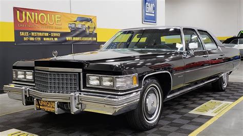 1976 Cadillac Fleetwood Brougham For Sale 32 900 YouTube