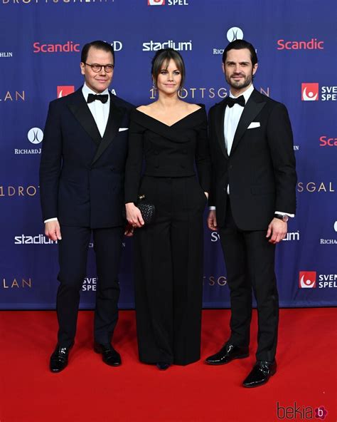 Daniel De Suecia Y Carlos Felipe Y Sofia De Suecia En La Gala Del