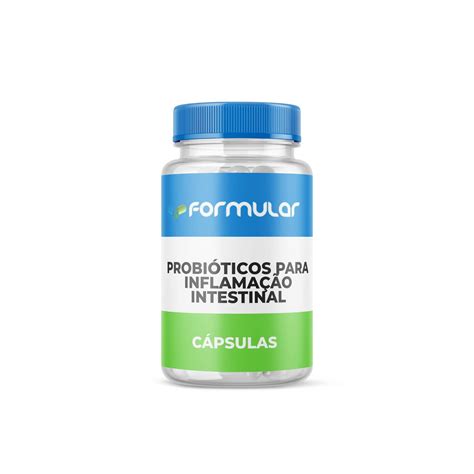 Probióticos para inflamação intestinal 60 Cápsulas Formular