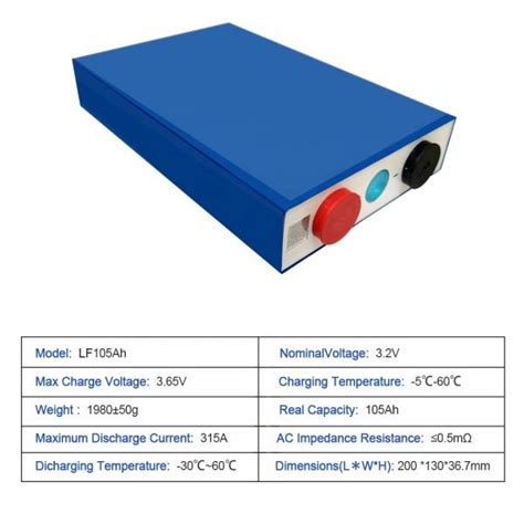 C Lifepo Ah Prismatic Battery Cells V V V Fcc Certificate