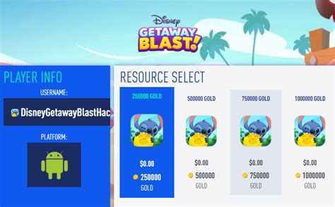 Disney Getaway Blast Trucos Disney Getaway Blast Truco Oro