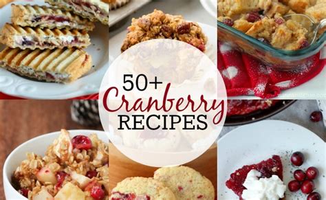 50 Cranberry Recipes A Night Owl Blog