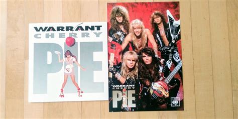 Warrant Cherry Pie Vinyl Photo Metal Kingdom