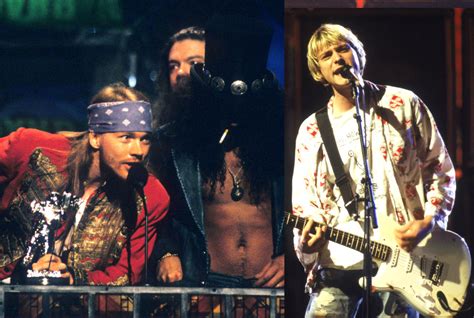 Nirvana Manager Recalls Kurt Cobain Axl Rose Vmas Feud They