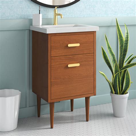 Wade Logan® Artemiza 20 5 Free Standing Single Bathroom Vanity With