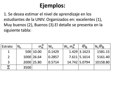 Cálculo Del Tamaño De Muestra Con Ejemplos