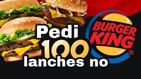 Comprei Lanches Do Burger King Na Black Friday Consegui Comer Tudo