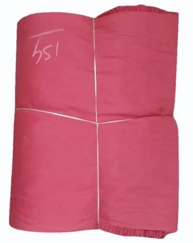 90gsm Plain Red Cotton Fabric At Rs 3125meter Cotton Fabric In Pali