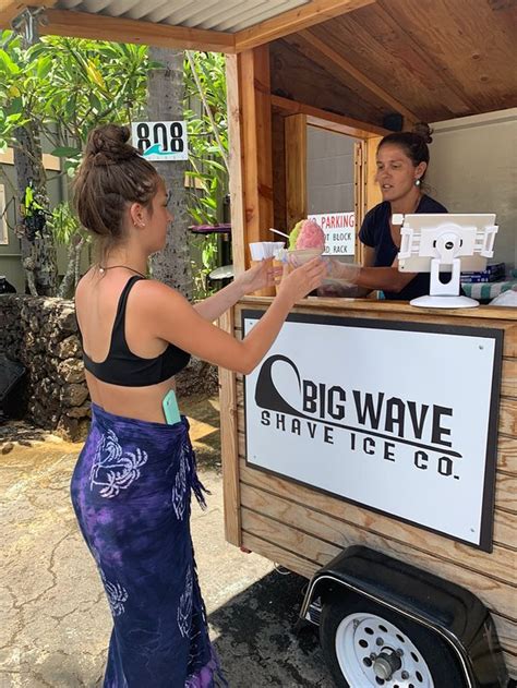 Big Wave Shave Ice Company Honokowai 5425 Lower Honoapiilani Road