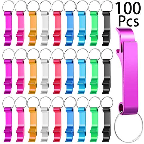 100 шт., брелок для открывания бутылок | AliExpress