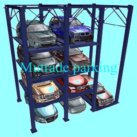 Hydraulic Multilevel Car Stacker Four Post Garage The Storage Lift