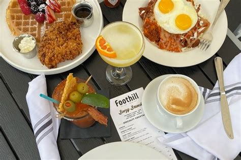 Brunch Menu — Foothill Restaurant Pasadena