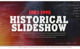 VIDEOHIVE SHADOWS OF PAST HISTORICAL SLIDESHOW INTRO HD