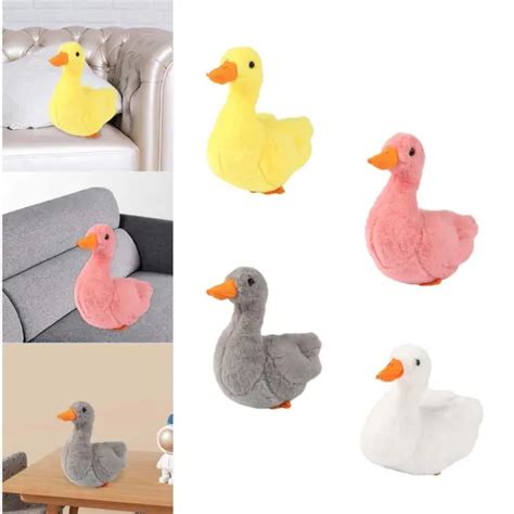 JOUET EN PELUCHE animé petites figurines de canard Super doux Animal