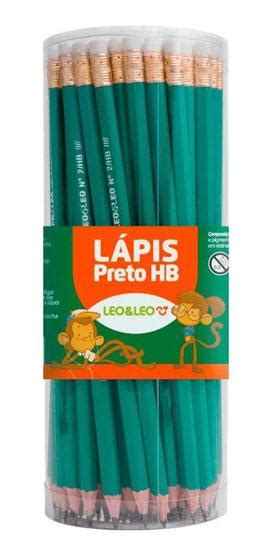 Kit 72 Lápis Preto Hb Borracha Escolar Escritório Escrever Leo Leo