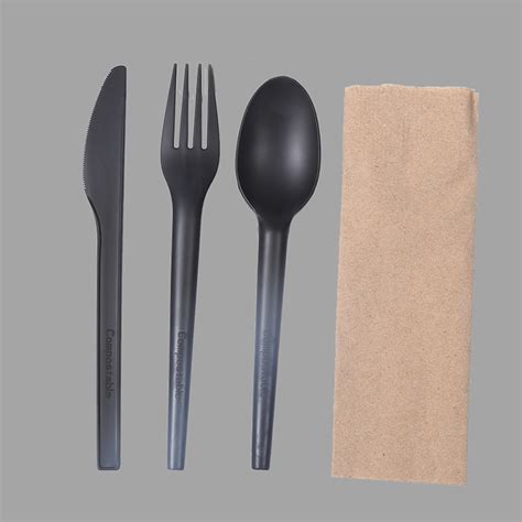 Disposable Utensil Biodegradable Cutlery Compostable Cpla Cornstarch