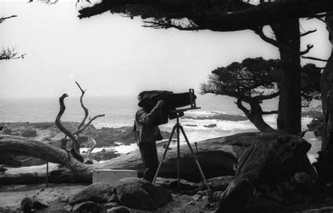 Ansel Adams Looking Through His Camera Photograph Wisconsin