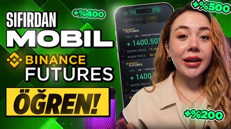 Binance Mobil Kald Ra L I Lemler En Kolay Futures Kullan M Youtube