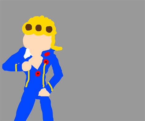 Giorno Giovanna Drawception