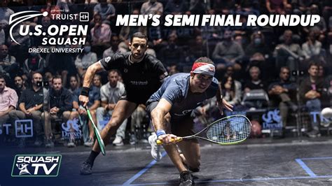 Squash U S Open 2021 Men S Semi Final Roundup YouTube