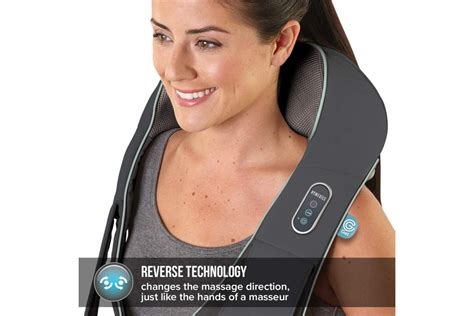 Đai massage Shiatsu GEL HoMedics NMS 700RCG EU của Mỹ