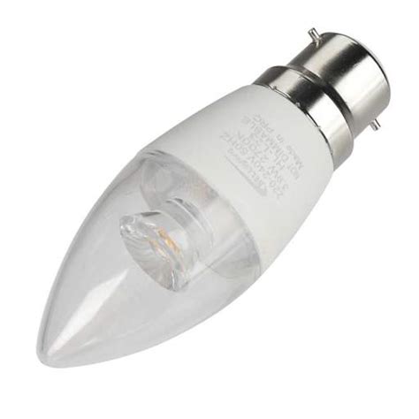 Bell W Bc Led Dimmable Candle Lamp Clear K Cef