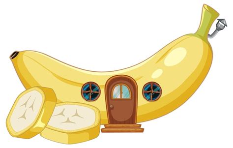 Bananas Dos Desenhos Animados Ilustração do Vetor Ilustração de