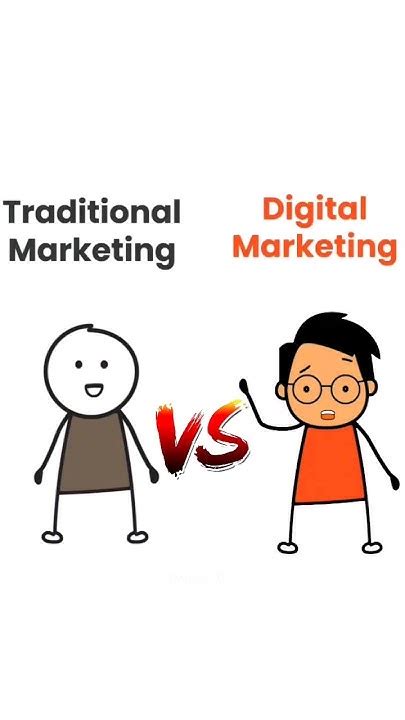 Traditional Marketing Vs Digital Marketing Digital Marketing Traditional Marketing Youtube