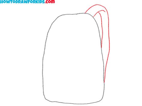 How To Draw A Backpack Easy Drawing Tutorial For Kids