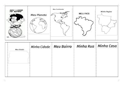 Blog GeoCriativo Meu Lugar no Mundo Atividade para os 6ºs anos sobre