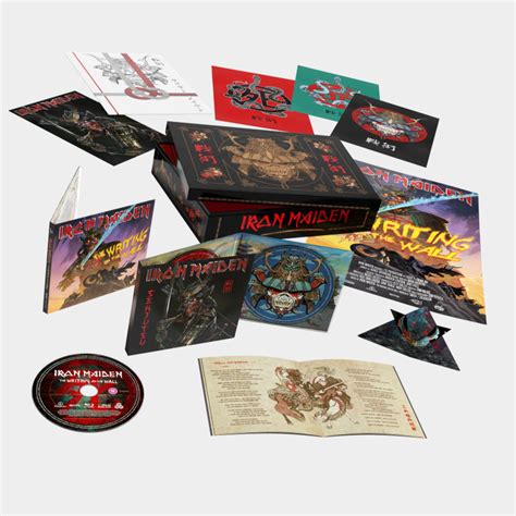 Iron Maiden Box Super Deluxe Senjutsu Portada Lenticular