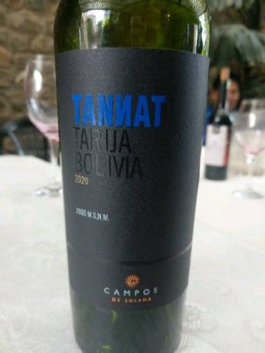 2020 Campos De Solana Tannat Vivino US