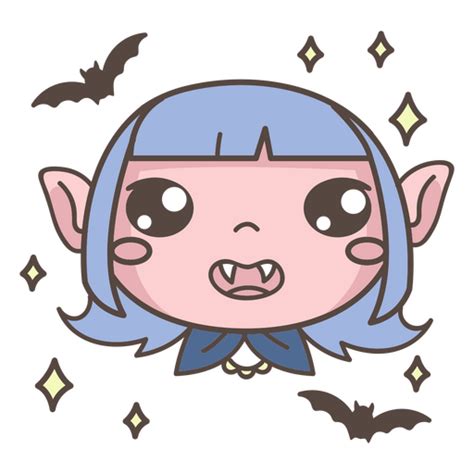 Cute Vampire Girl Character Png And Svg Design For T Shirts