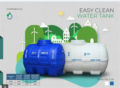 Capsule Water Tank 1000 Liter At ₹ 9250piece Randathani Malappuram
