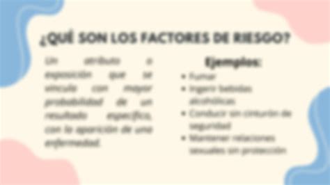 Solution Factores De Riesgo Salud Enfermedad Studypool