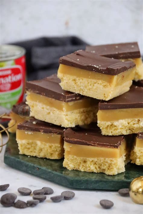 Carnation Milk Recipes Millionaire Shortbread Besto Blog