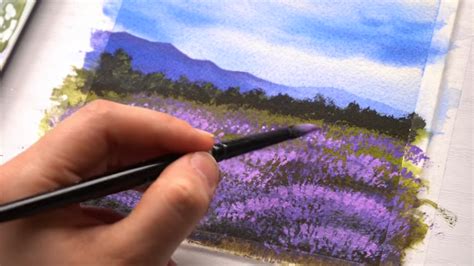 Watercolor Landscape: Tutorial For Beginners - Pintando.org