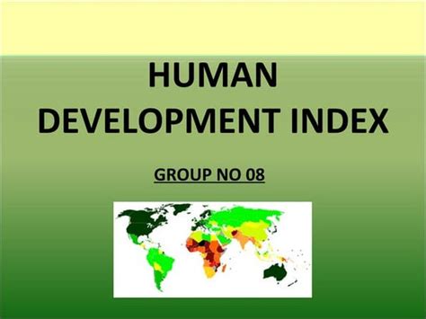 Human Development Indicators