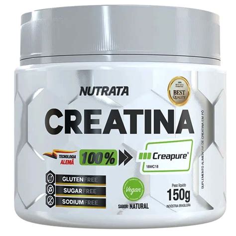 Creatina Creapure 150g Nutrata Whey Store Suplementos