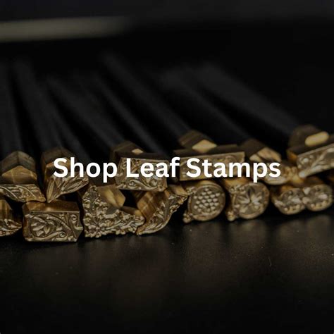Leaf Leather Stamps Stampleatherco