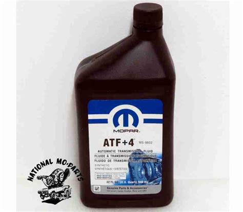 Atf4 Synthetic Automatic Transmission Fluid 32 Fl Oz Mopar National