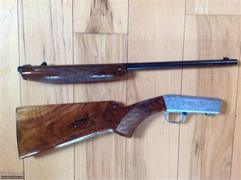 Browning Belgium Auto Takedown 22 Lr Mfg 1966 Grade 3 Signed By Risack On Both Sides