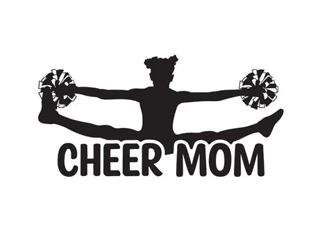 Cheer Mom Svg Bundle Cheerleader Svg Cheer Mom Shirt Svg Football