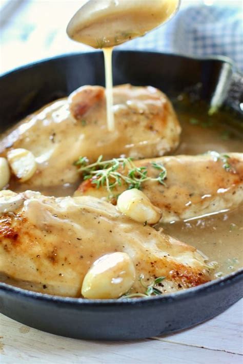 Chicken Dijon With White Wine Sauce At Marie Hall Blog