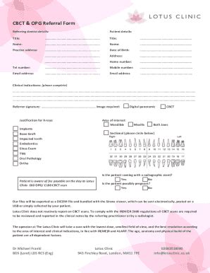 Fillable Online Cbct Form Doc Fax Email Print Pdffiller