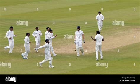 England S Alastair Cook Leaves The Field After Being Caught Behind Off