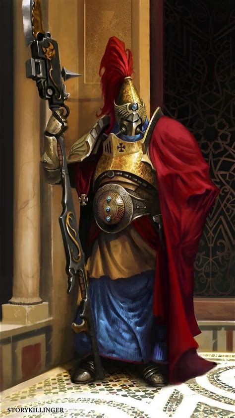 Adeptus Custodes Art By Stefan Ristić 40k Gallery